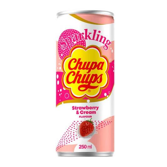 Chupa Chups Sparkling Strawberry & Cream