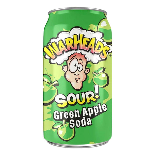 Warheads Sour Green Apple Soda