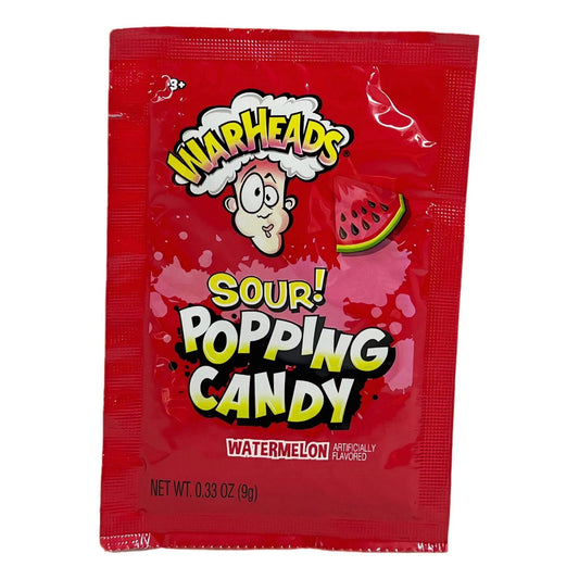 Warheads Sour Popping Candy Watermelon
