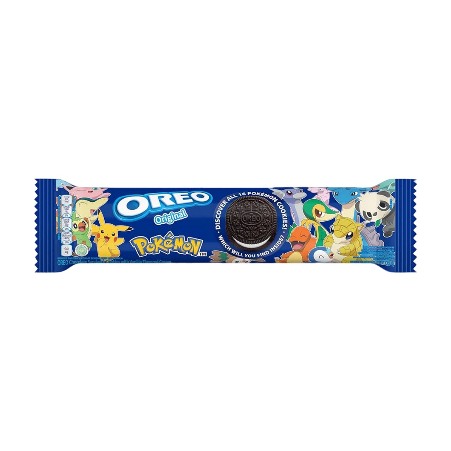 Oreo Pokémon biscoitos recheados baunilha embalagem edição especial importada