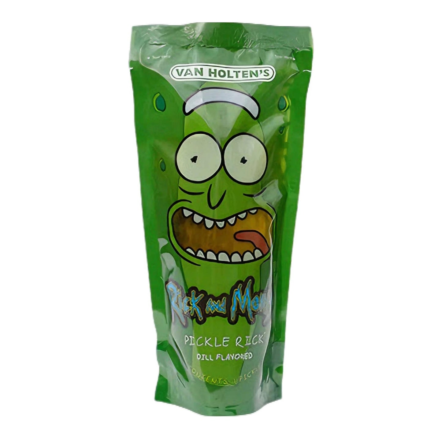 Pickle Rick Van Holten's embalagem exclusiva Rick and Morty
