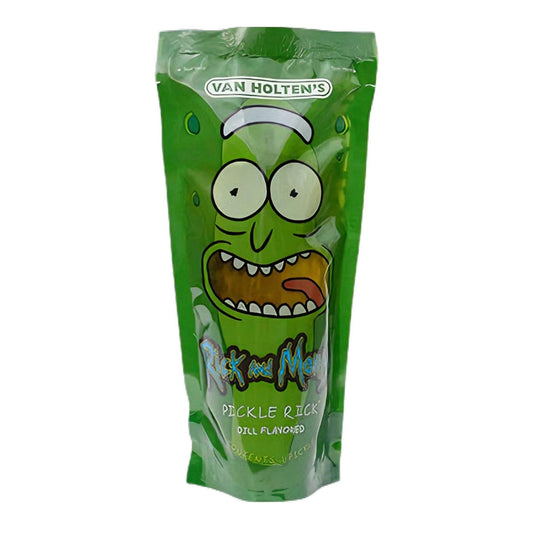 Pickle Rick Van Holten's embalagem exclusiva Rick and Morty