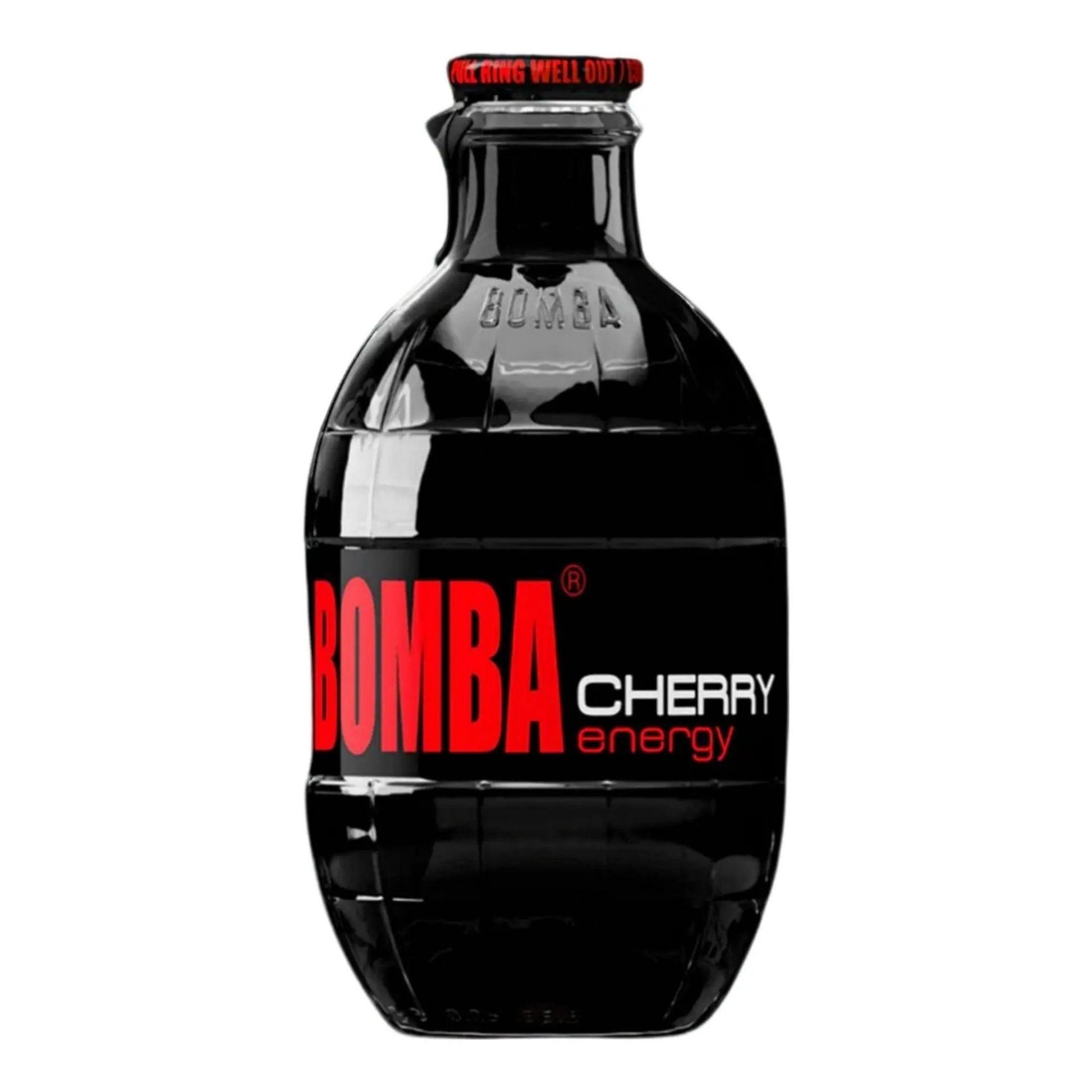 Bebida energética Bomba Cherry Energy lata vermelha 250ml