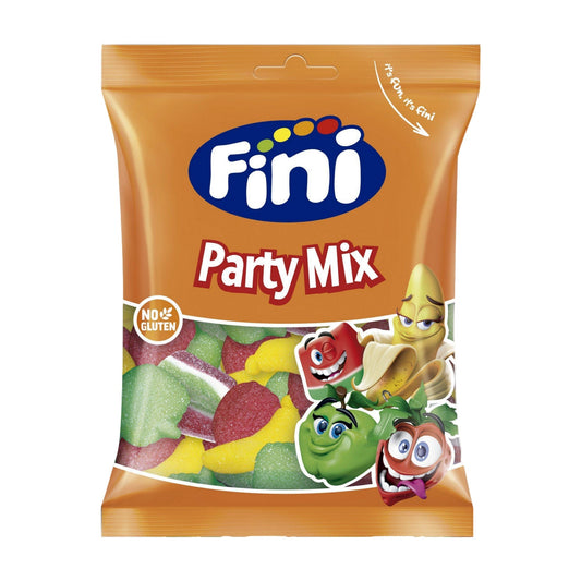 Pacote colorido Fini Party Mix com gomas sortidas frutadas