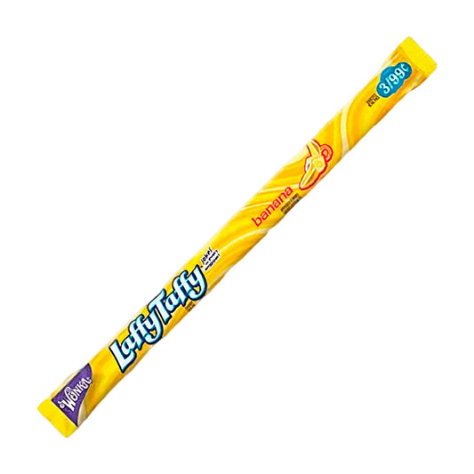 Laffy Taffy Banana caramelo elástico embalagem amarela importado