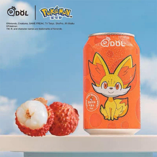 QDOL_Fennekin_Lychee_Sparkling_Water