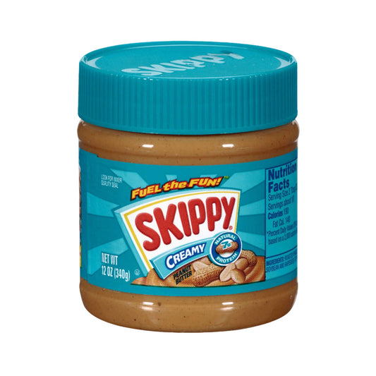 Frasco de Manteiga de Amendoim Cremosa Skippy importada
