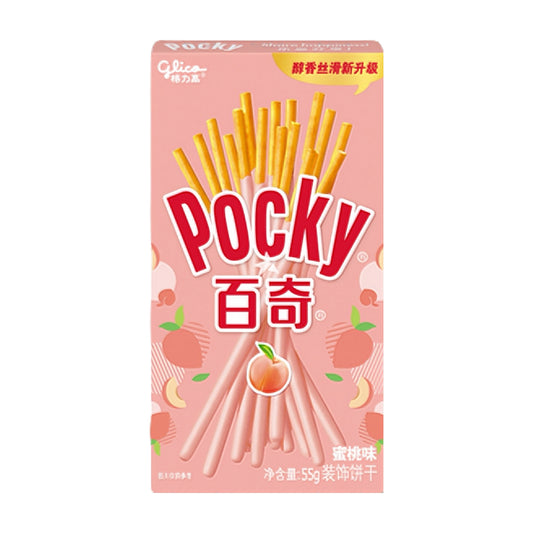 glico pocky peach original 55g aam