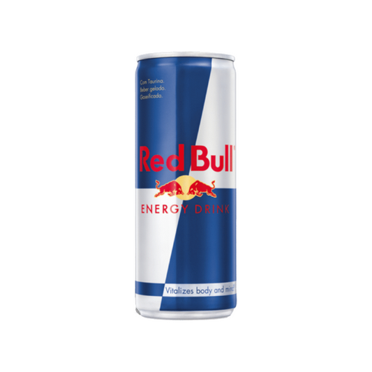 Lata Red Bull Clássica bebida energética original 250ml