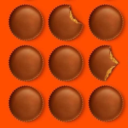 Reese's Peanut Butter Cups embalagem laranja