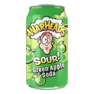 Warheads Sour Green Apple Soda