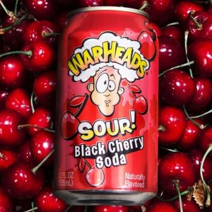 Warheads Sour Black Cherry Soda